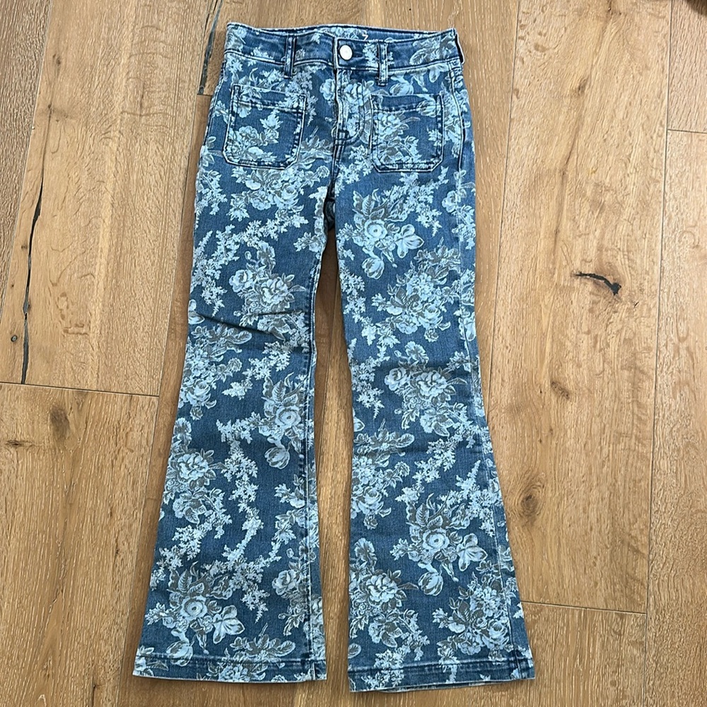 Loveshackfancy x GAP flares 7